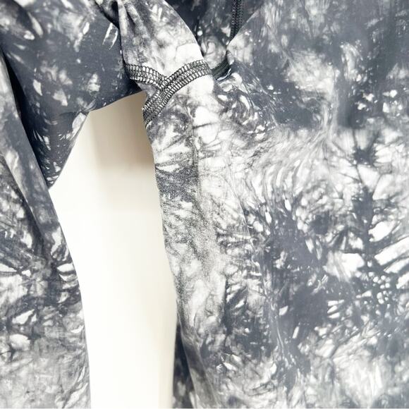 Lululemon Base Pace High Rise Crop Leggings 8‎ Ink Vapor Ice Grey Multi - Picture 6 of 7